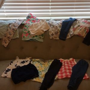 Lot of 7 carters outfits- size 18-24 months